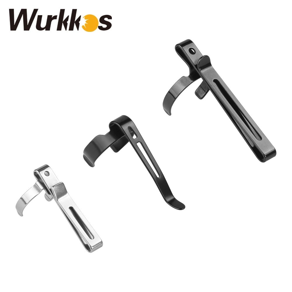 100% Original Wurkkos Pocket Clip for TS10/FC11/FC12/HD15/HD20/TS25/TS21(Not Including Flashlight)