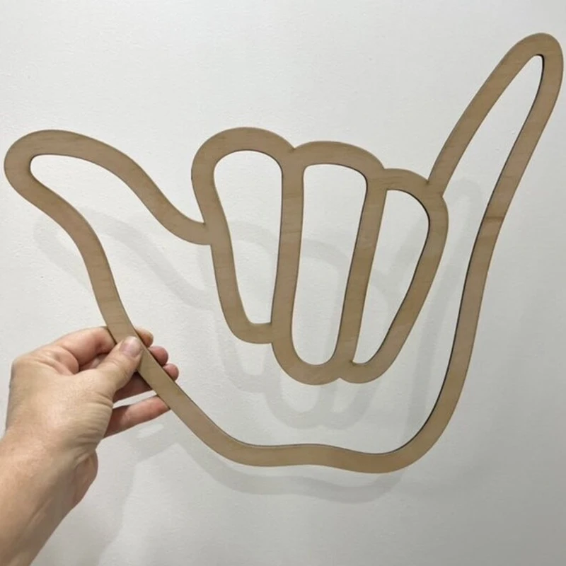 

Shaka Sign Hand Kids Play Room Decor Nursey Wall Decor Playroom Art