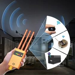 G619 Anti Spy Wireless RF Signal Detector Bug GSM Audio GPS Tracker Camera Eavesdropping Devices Professional Signal Finder G319