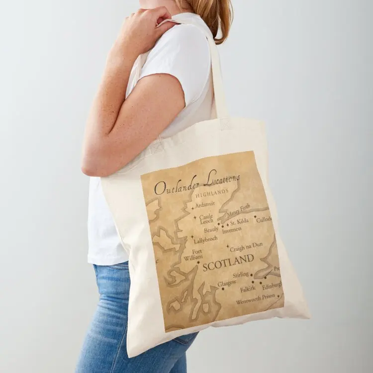 Outlander Locations Tote Bag