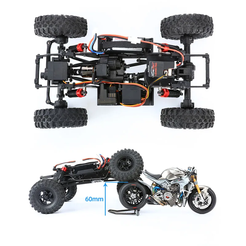 1/18 CR18P EVO PRO High-performance LCG Brushless External Rotor Climbing Car Model Toy Gift