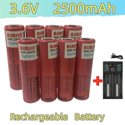 18650 충전식 배터리, INR18650HE2, 3.6V, 2500mAh