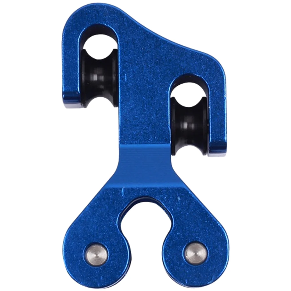 Slider for For compound Bow Aluminum Alloy Bearing Type Bow String For splitter Optimizes Cable Separation 3.6x2.1x1.5cm 33g