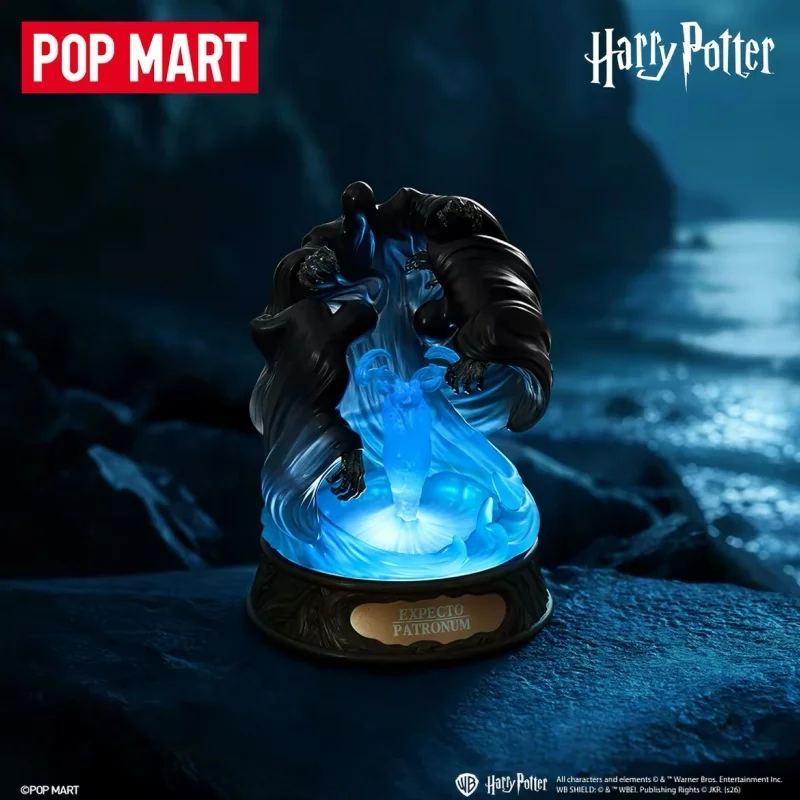 POP MART Harry Potter PATRONUS Cajas Sorpresa Figura de Acción Coleccionable Linda Decoración de Escritorio Regalo de Cumpleaños para Fans