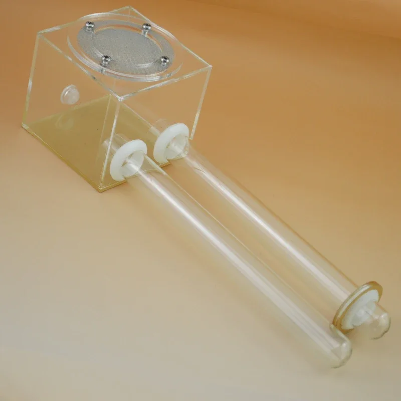CWXTGS 1PCS Two Test Tube Ants Simple Acrylic Nest 18mm Outer Diameter Tube Super Large Capacity
