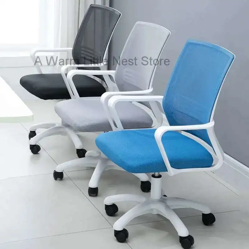 

Normal Rotating Office Chair Low Price Relax White Lazy Comfy Office Chairs Gaming Nordic Modern Chaise De Bureaux Furniture