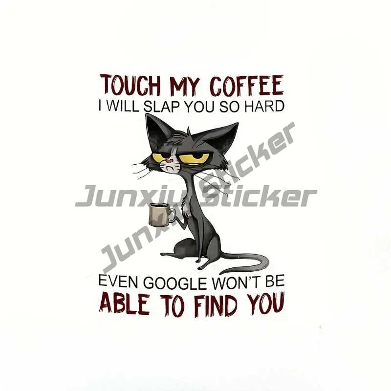 

Cat Drink Coffee Design, Cup Stickers, Waterproof Sticker Pack for Decorating Mugs, Cups, Bottles, School Supplies