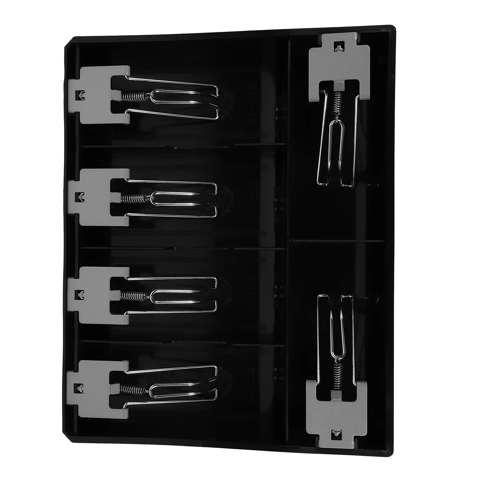

Six-grid Cashier Box Coin Tray Money Storage Stand Store Organizer Teller Drawer Multi-compartment Plastic Lightweight