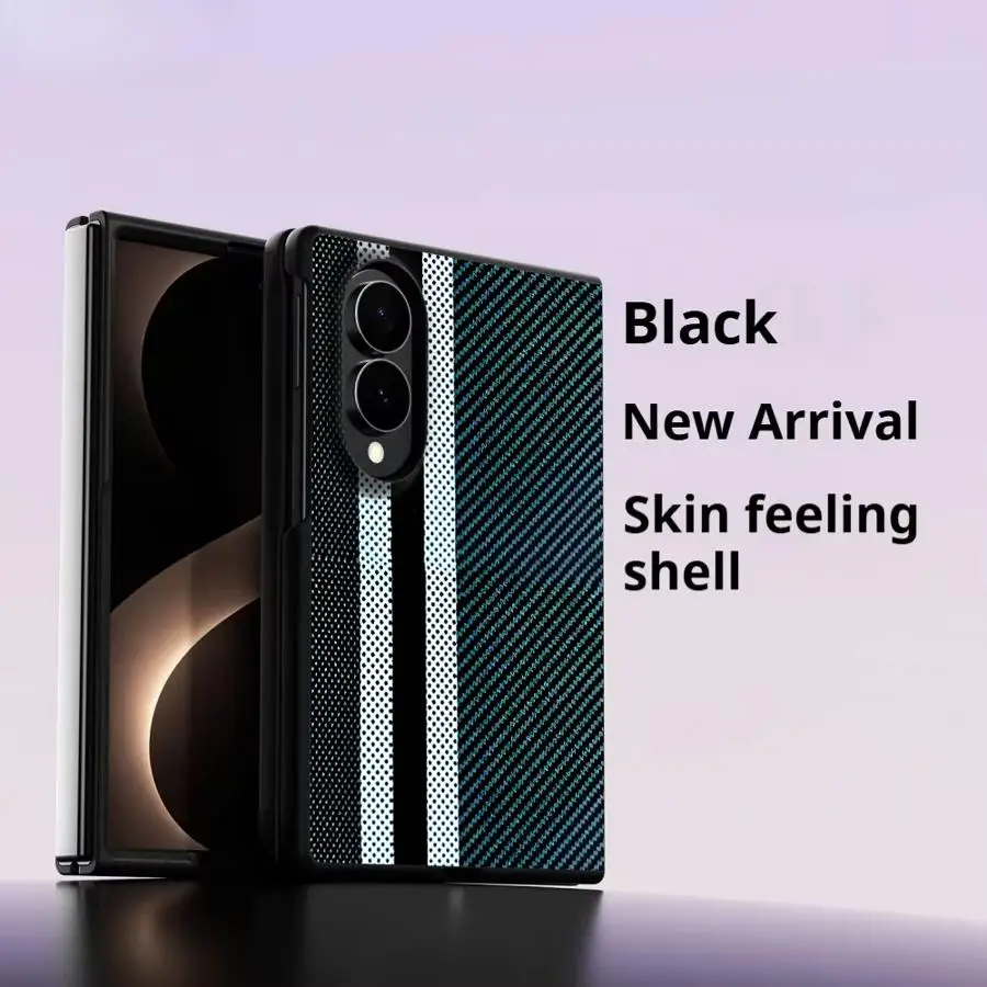 Stylish Striped Pattern Luxury Phone Cover Case for Samsung Galaxy ZFold8 ZFold Wide Z Fold8 Wide Z Fold 8