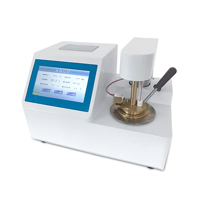 

Fully Automatic Electronic Flash Point Tester for Petroleum Products Open & Closed Cup Testing Equipment for Lab Use
