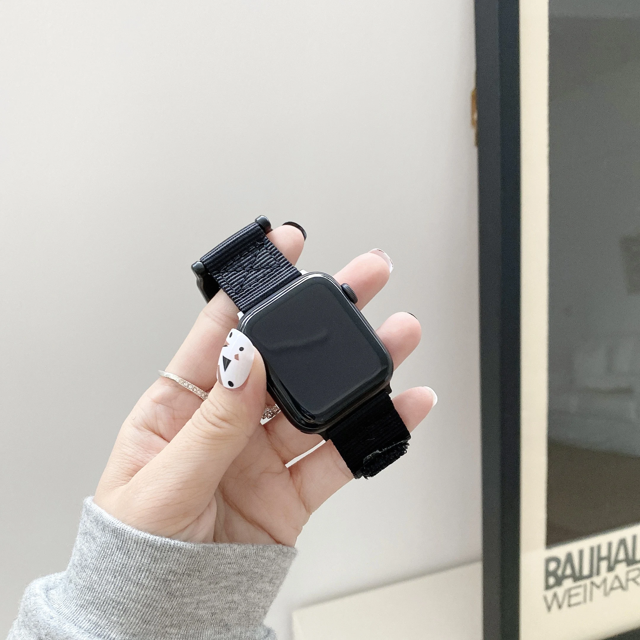 ไนลอนคุณภาพสูง2023กีฬาสำหรับ Suunto 9 7 Baro/Suunto D5 Spartan Sport Wrist HR/Baro สมาร์ทวอท์ชกำไลข้อมือ Correa