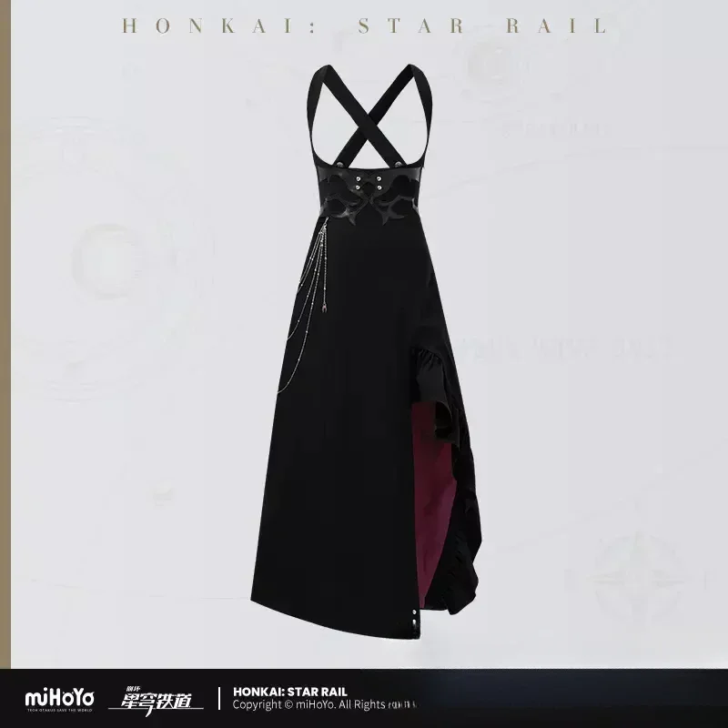 Official Anime Game Honkai: Star Rail Official MiHoYo Kafka Theme Cosplay Fashion Women's Suspender Skirt Role Play