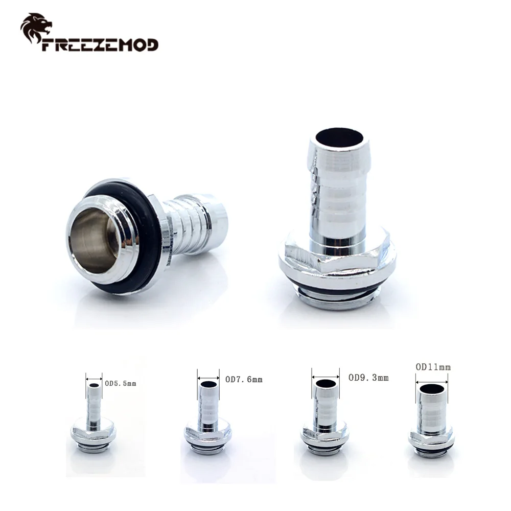 Frezemod-真ちゅう製の熱伝導ホース,ソフトチューブコンプレッション,1/4ホース,直径4〜5mm,モデル7.6/9.3/11mm
