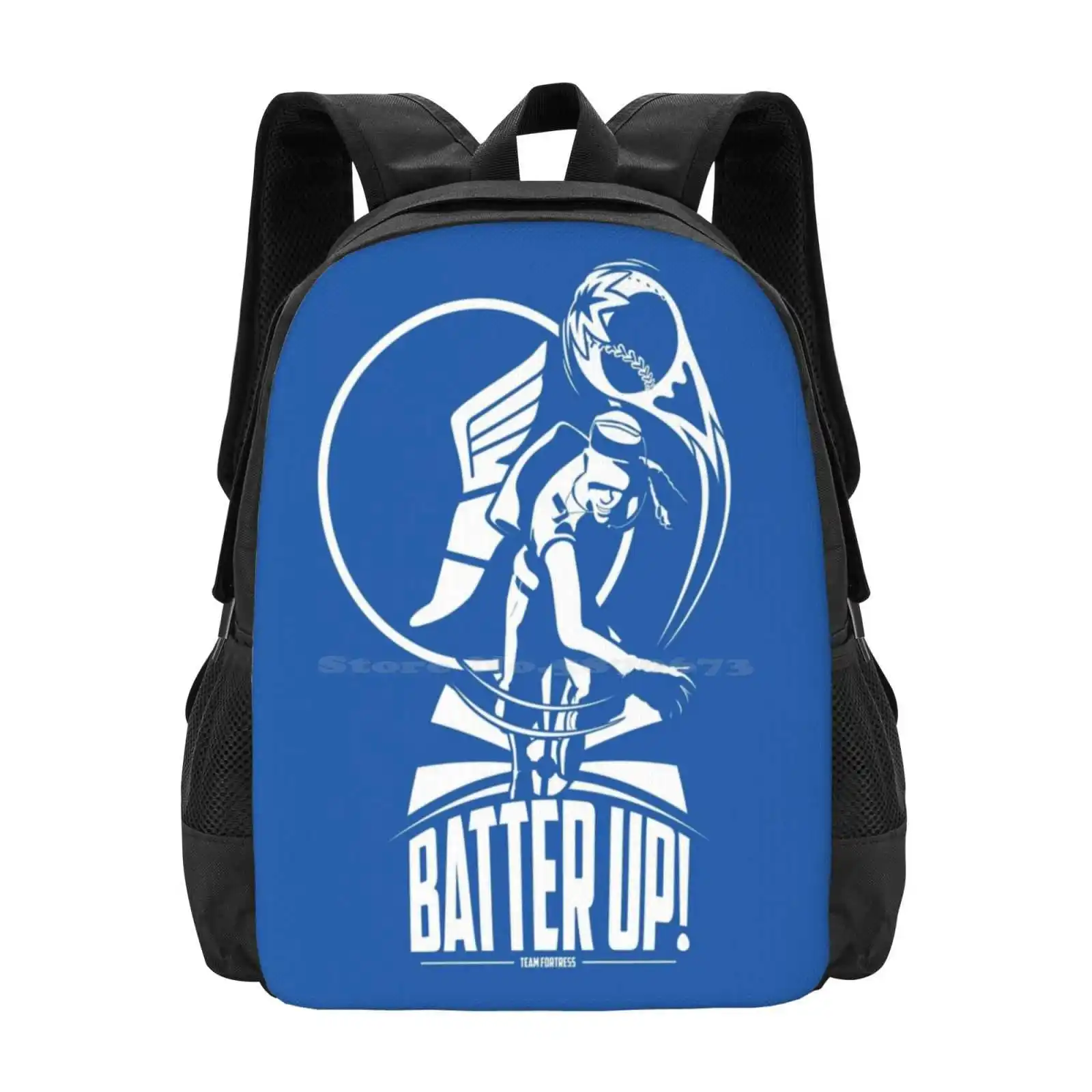 

Batter Up!-Tf2 Series #1 New Arrivals Unisex Bags Student Bag Backpack Team Fortress 2 Team Fortress Two Tf2 Mann Co Valve