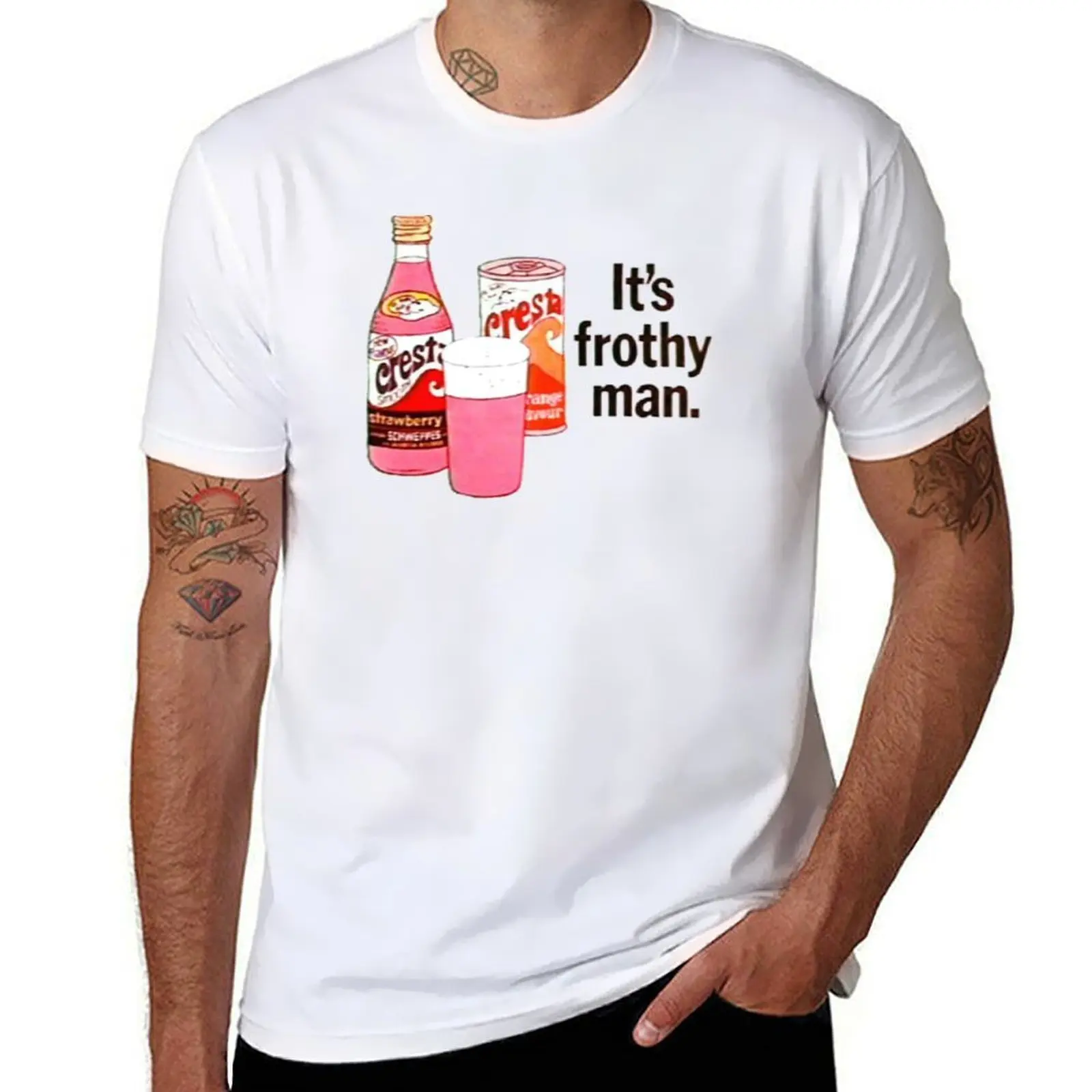 

Cresta - IT'S FROTHY MAN T-Shirt t shirts for man slim fit t shirt custom print T-Shirt