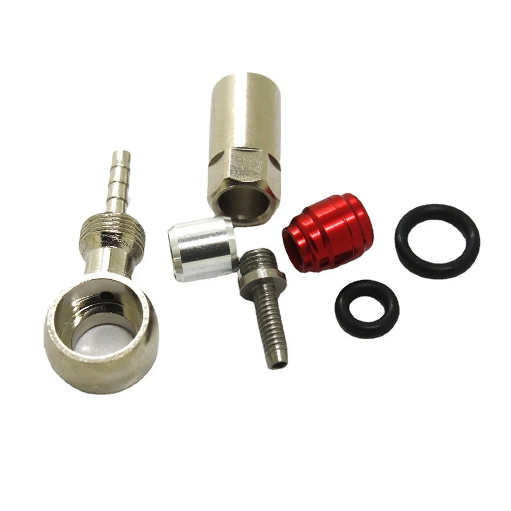 Bike Cable End Banjo Set Hose connector For SRAM LEVEL RED HRD For ELIXIR Reliable Performance Easy Installation