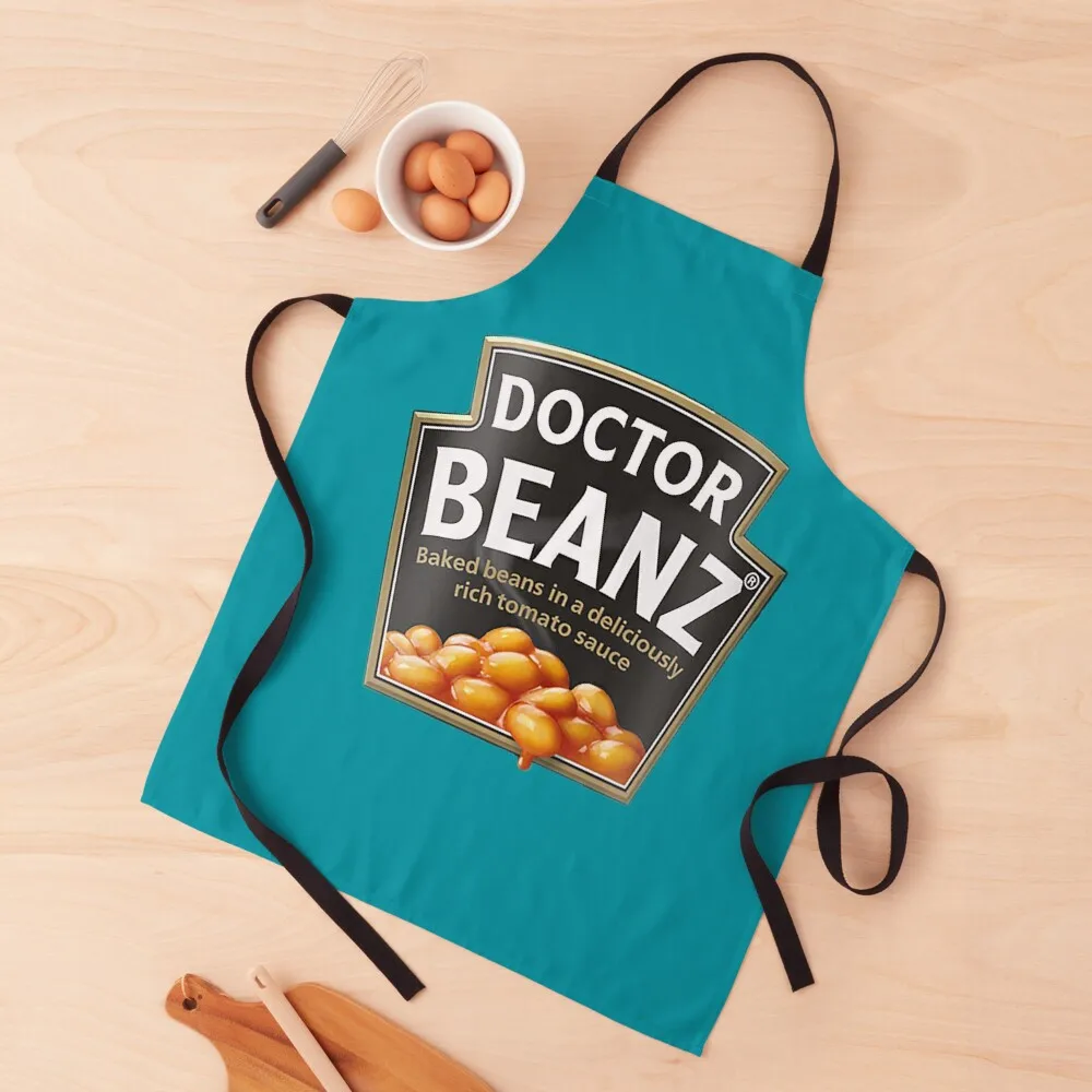

Фартук DOCTOR BEANZ, кухонные специальные аксессуары, настраиваемый фартук шеф-повара для мужчин, парикмахерский фартук