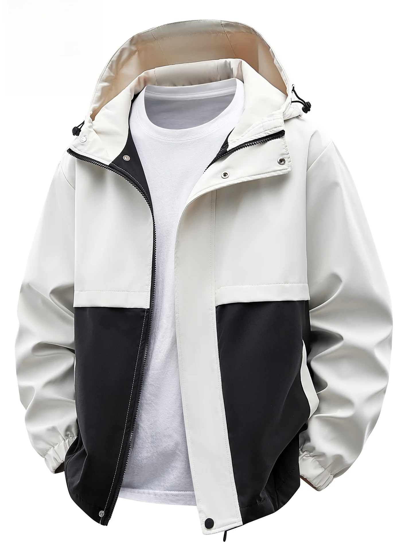 Jaqueta sex TUCANO Faion Outdoor com Capuz, Tamanho ande, Estilo Casual Masculino, Corta-Vento com Patchwork Moderno ...
