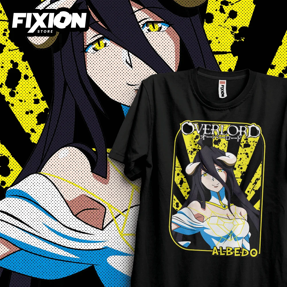 T-shirt For Anime Overlord –  Abril – [Negra] Mange Tee