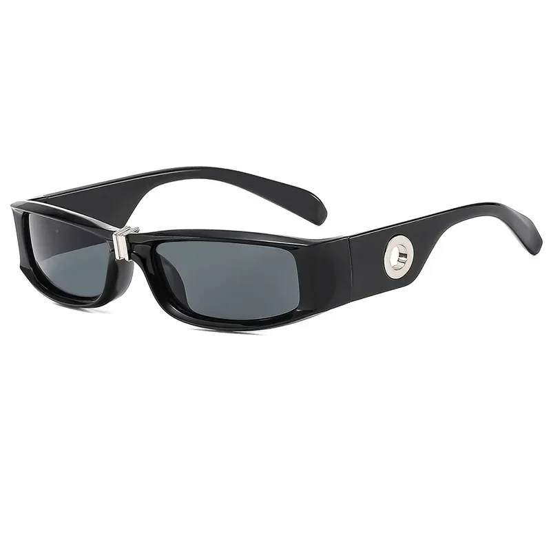 New Retro Small Rectangle Sunglasses for Women Men Narrow Frame Sun Glasses Vintage Brand Design UV400 Shades Eyewear