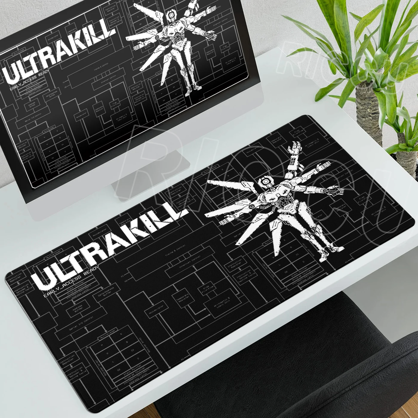 Alfombrilla de ratón ULTRAKILL - Tech Desktop Accessories reseña y precio