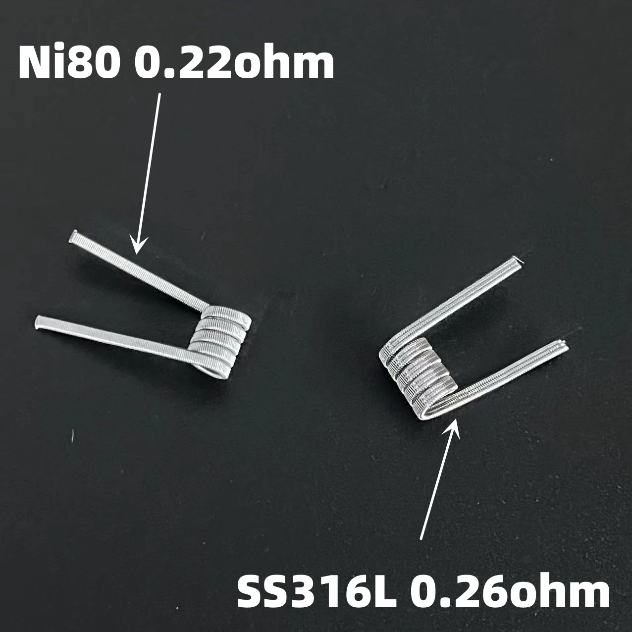 100/50/10PCS Resistance Wire inner Diameter 3.0mm 0.22 0.26ohm Heat Coil S316L Ni80 For D-L Replacement Auto Repair Tool Parts