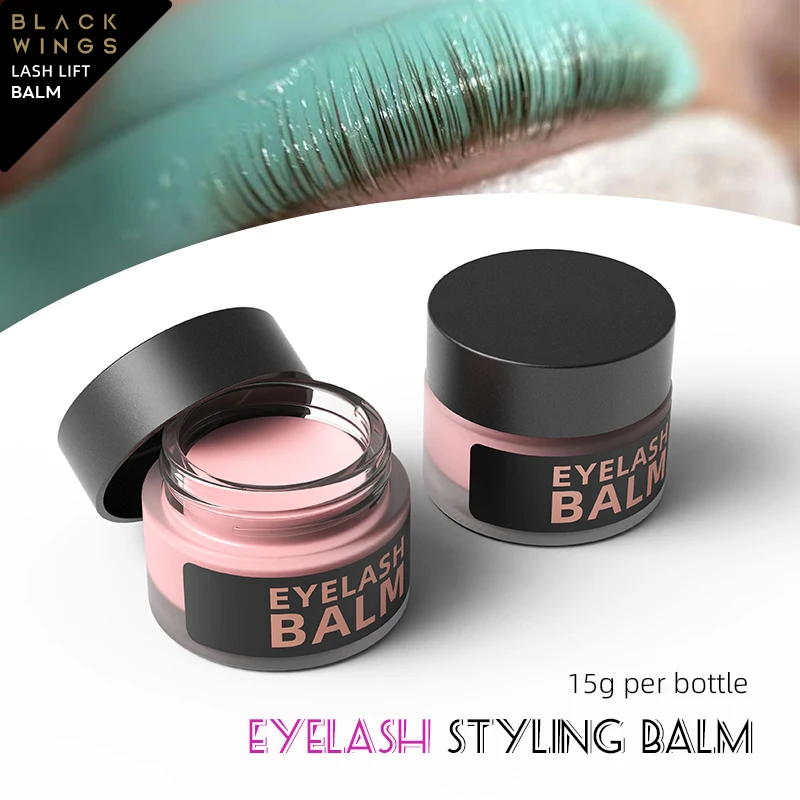 Blackwings Eyelashlift Glue Balm 15gEyelash Lifting Perm Adhesive WAX Lash Lift Glue Balm