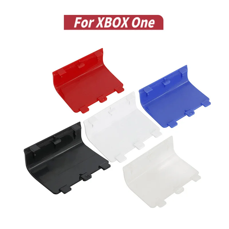 Bateria tampa para xbox um controlador sem fio, peça de reposição, luz e tampa traseira portátil