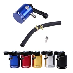 Universal Motorcycle Bike Brake Fluid Reservoir Oil Cup Tank CNC with Screw Fit Yamaha YZF R1 For Honda Suzuki Kawasaki R6 R6S