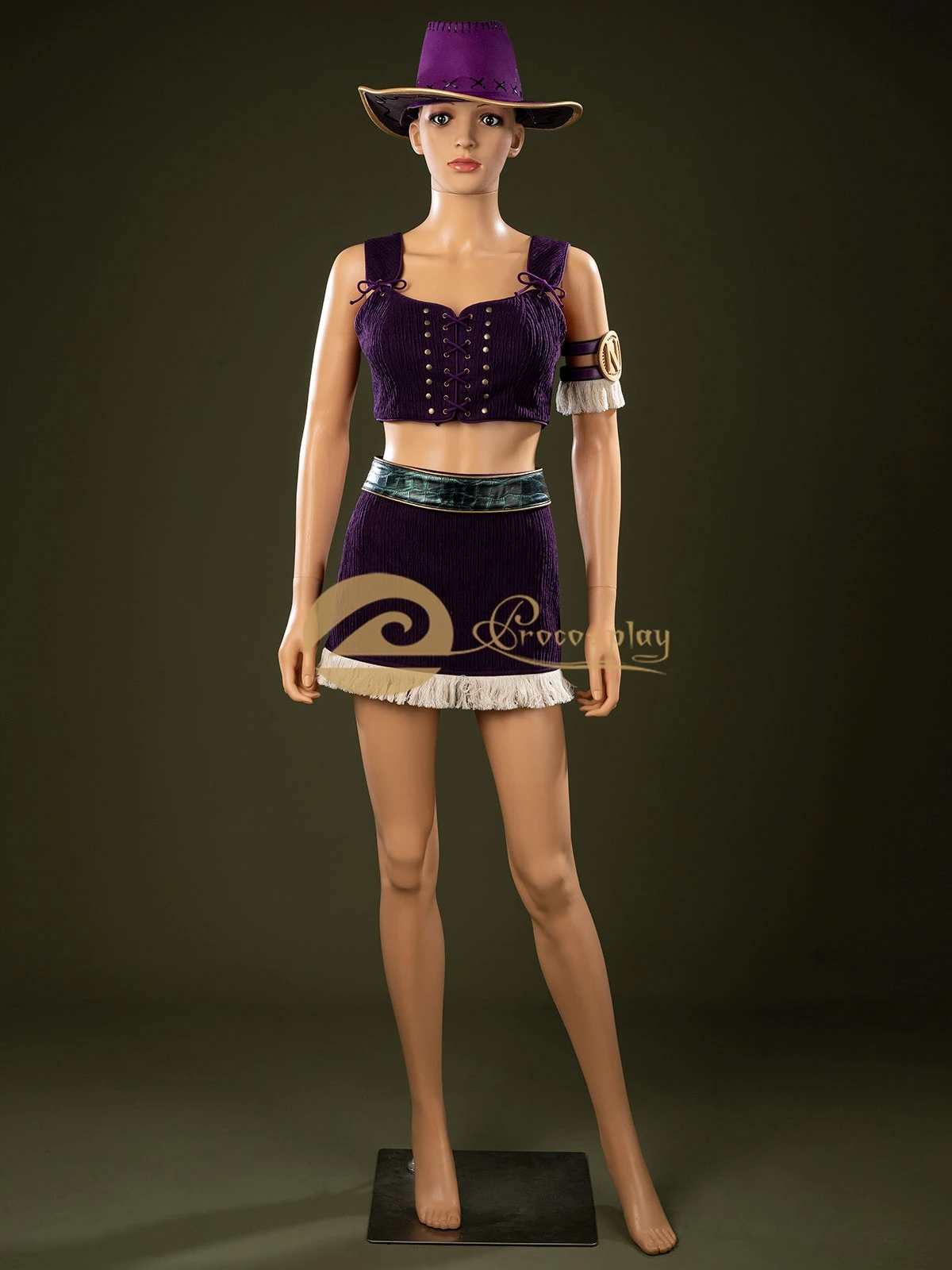 

TV Nico Cosplay Robin Costume Women Purple Clothes Hat Suit for Halloween Party