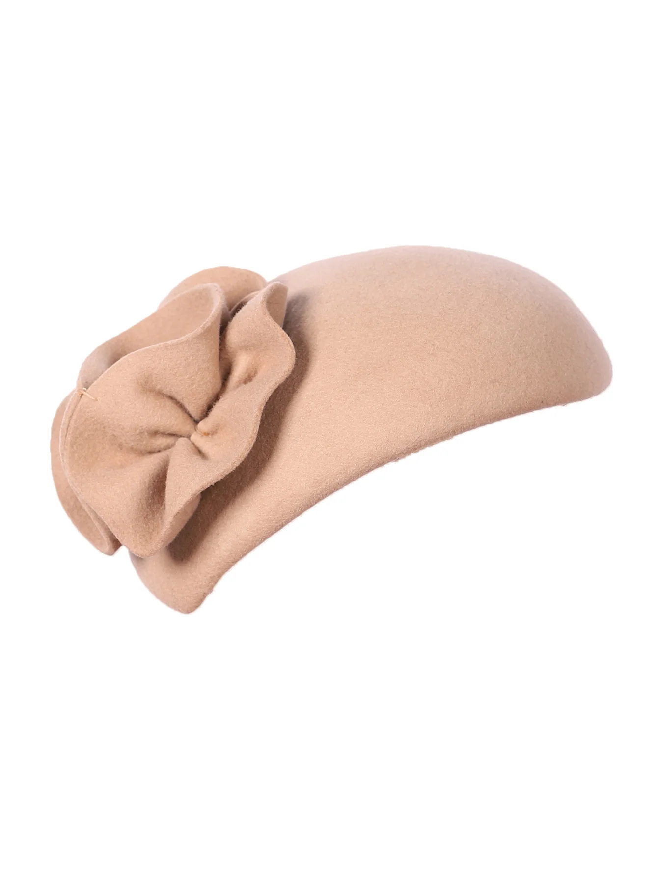 FS Wollfilz-Fascinator-Hüte für Damen und Herren, Hochzeit, elegante Teeparty, formelle Vintage-Kirchen-Pillbox-Hut mit Blumen-Derby-Kappe – Detail 16