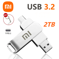 Xiaomi 2TB USB 3.2 Flash Drives High Speed Transfer Metal Pendrive 1TB Memory Card Pendrive Flash Drive Memoria Waterproof Stick