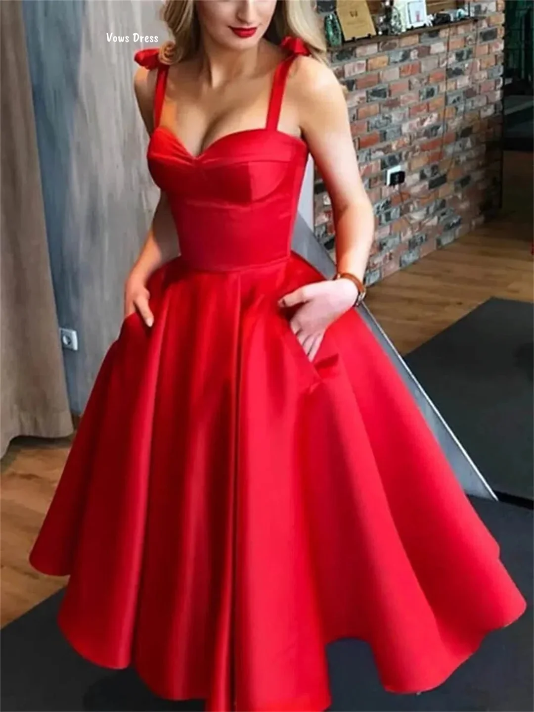 Vows Off-ไหล่ชุดราตรีผู้หญิงElegantชุดชุดราตรีหรูหรา 2025 สายที่กําหนดเองทําFrizz Robes Deค็อกเทลพรหม