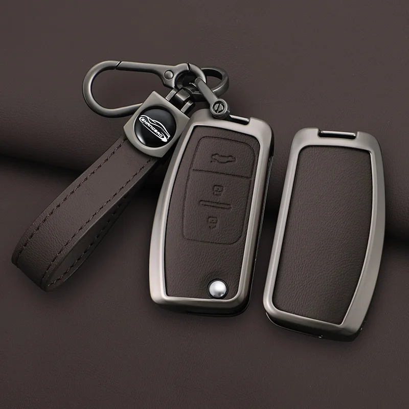 Car Flip Folding Key Case Cover Shell For Ford Focus 2 3 Ecosport C-Max S-Max Ka Mondeo Kuga Galaxy Fiesta Keychain Accessories