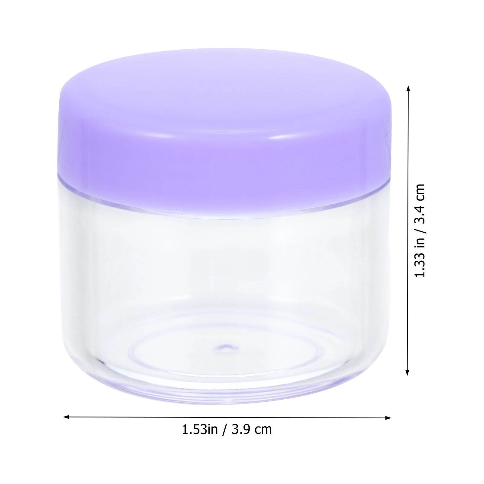 20 Pcs Travel Bottles 20G Face Cream Box Portable Useful Sub Dispenser Creative Storage Violet Refillable Cosmetics