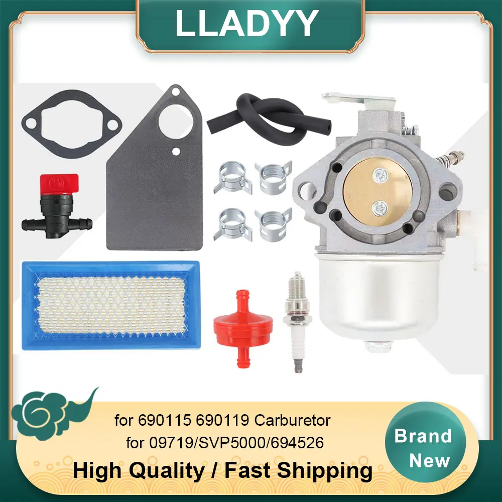 

Replacement Carburetor Kit 690115 690119 for SVP5000 9719-3 - Replaces 690111 690117