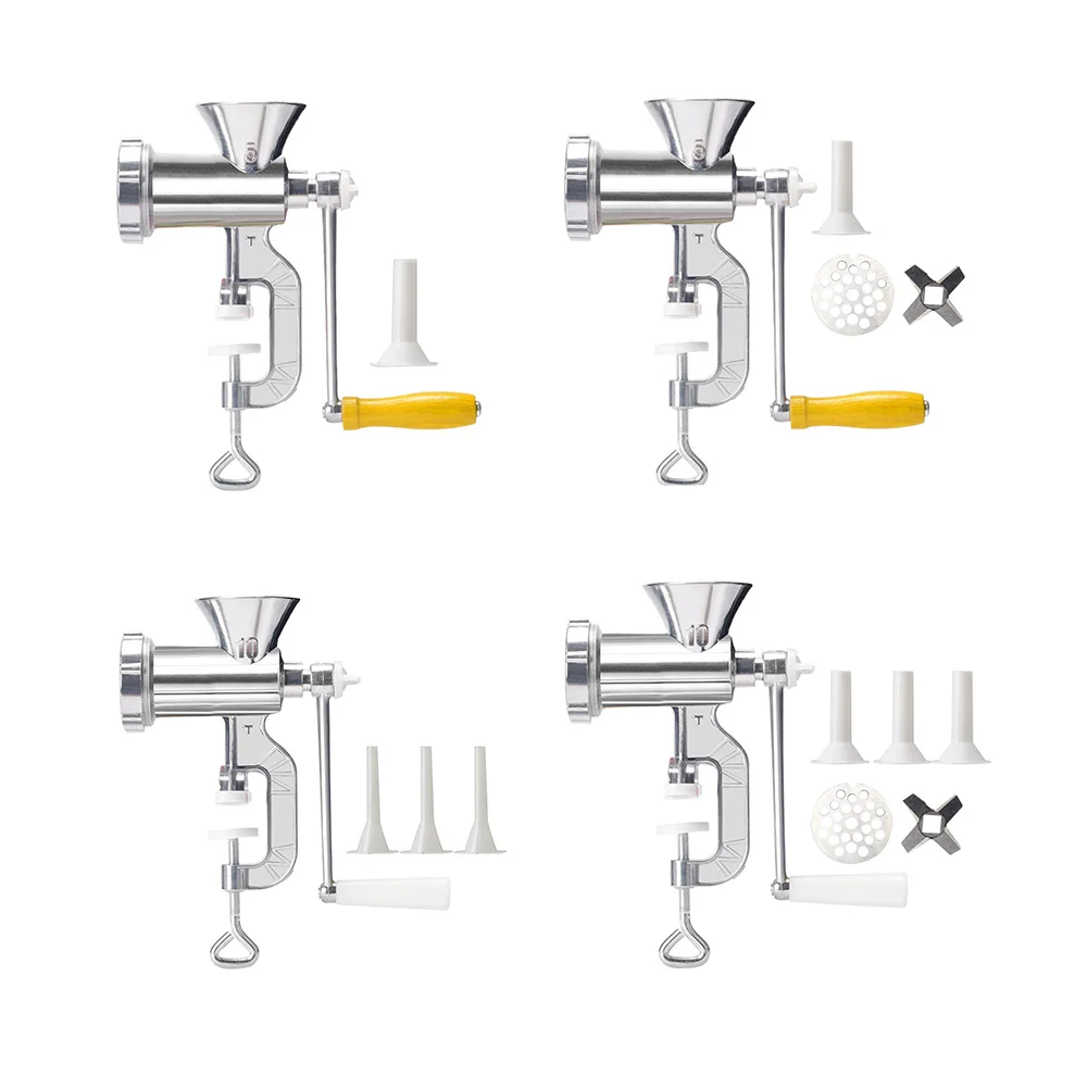 

Multifunctional Manual Meat Grinder Cooking Tools Portable Sausage Stuffer Filler Hand Crank Accessories Kitchen Gadgets