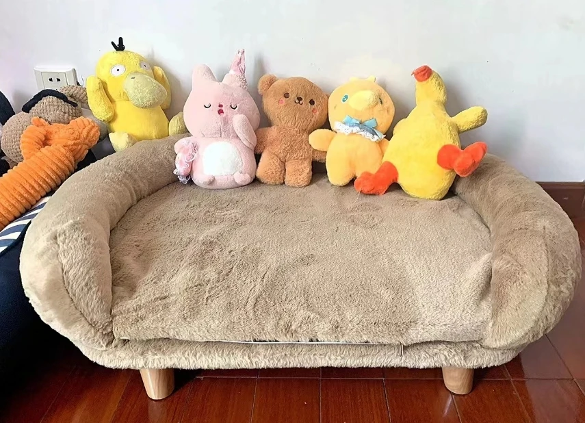 Soft Cat Bed Sofa for Cats Small Dogs Pet Cat Nest Kitten Plush Warm Puppy Bed Basket Pet Supplies