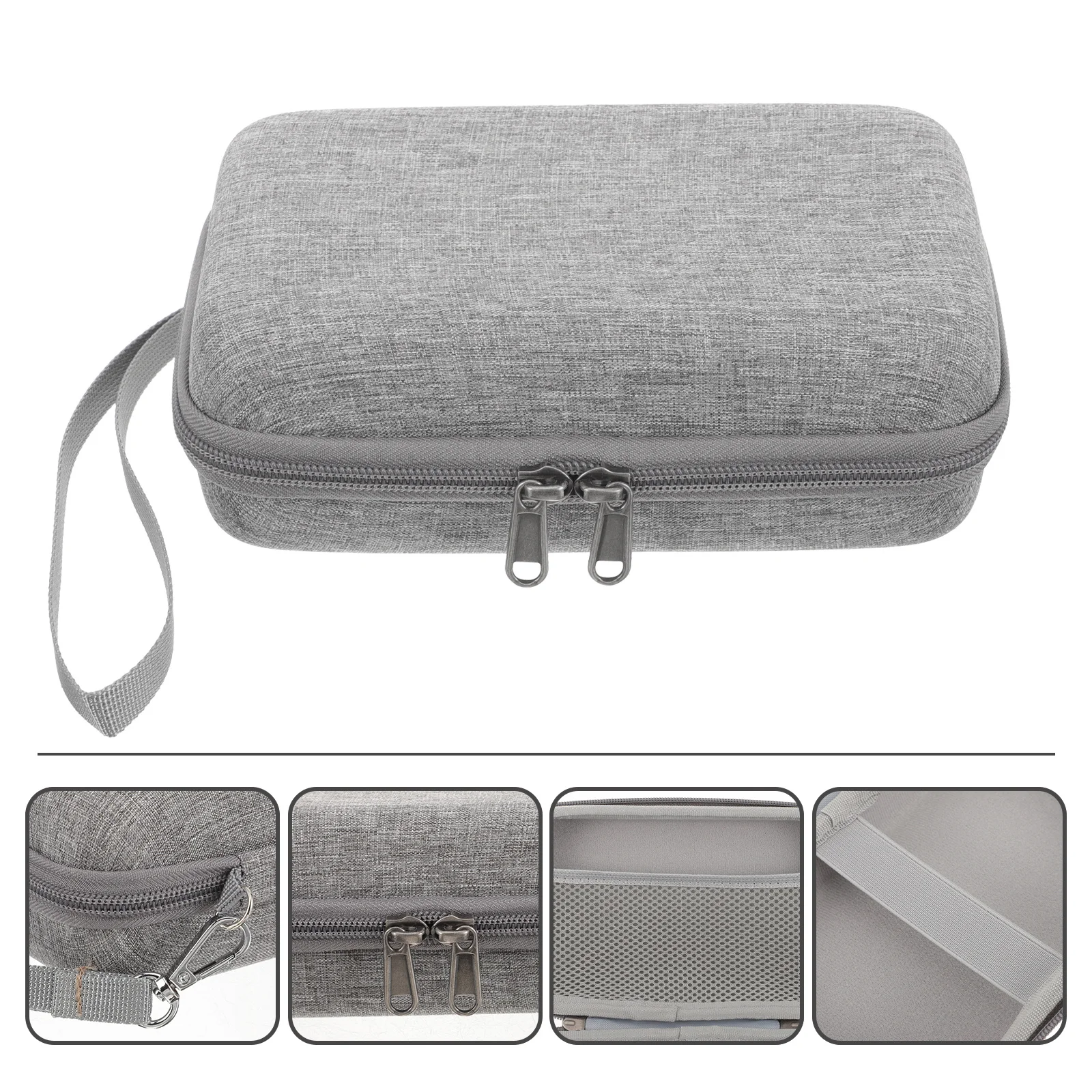 

Small Makeup Suitcase Portable Hard Makeup Case Travel Organizer Bag Mini Handheld Vanity Case for Women