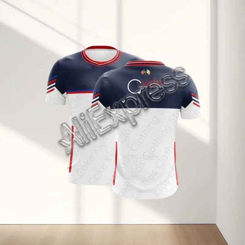 

New Yorkmoto Home Jersey 2024 For Adults Kids Summer Outdoor Sports Soccer Training Tees Quick-Drying Oversized Tops Clothes New