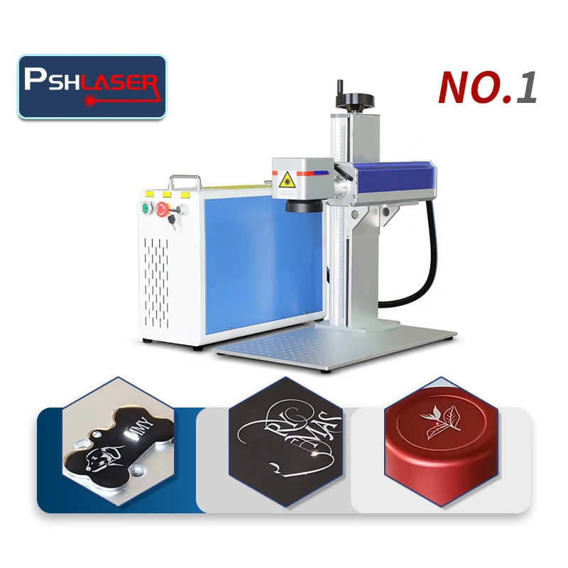 Split UV Laser Marker 3W 5W Air-Cooled CNC Control For Glass Ceramic Metal Etching Engraving 3-Year Warranty