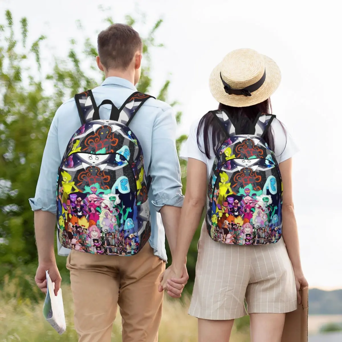 Steven ticks-Sac à dos en toile Fan Art pour adolescents, cartable pour étudiants, école primaire, lycée, sports