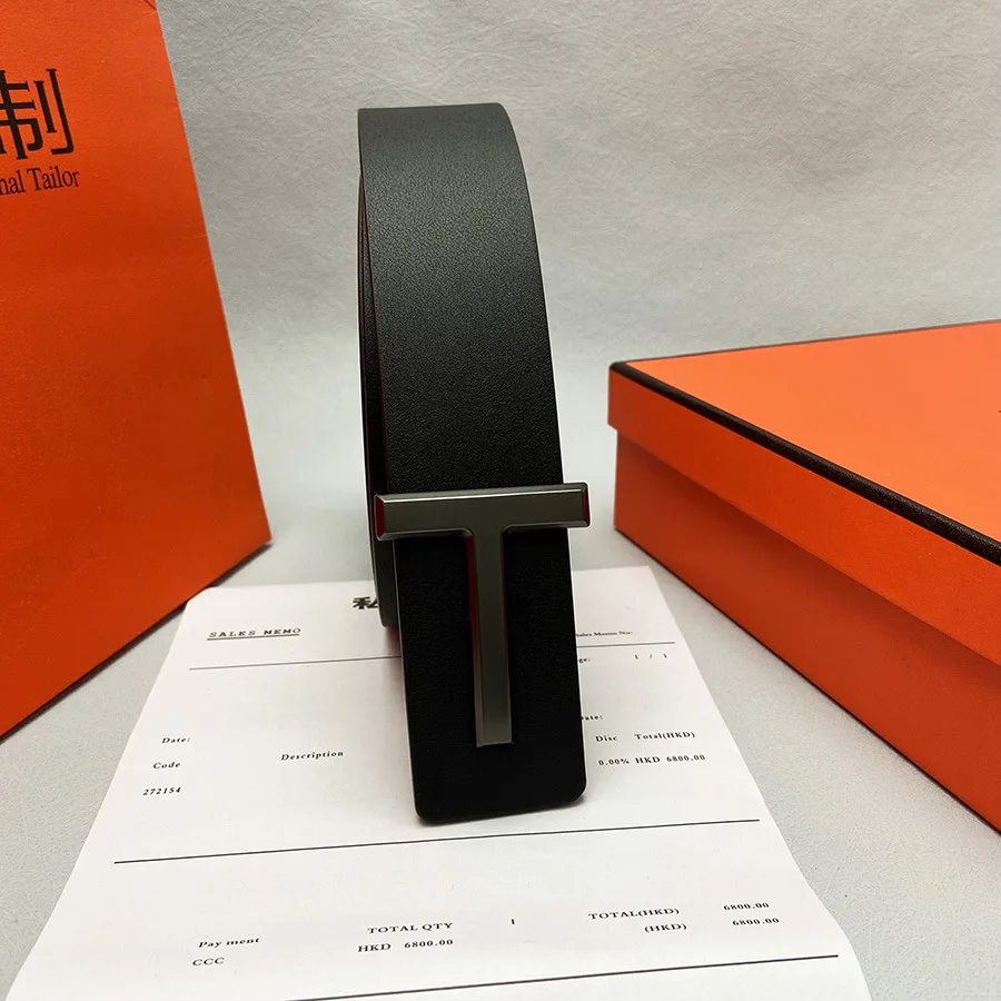 2025 Бестселлер Мужской ремень 3,8 см - модный кожаный пояс |   Популярный универсальный взрывной ремень для делового повседневного использования