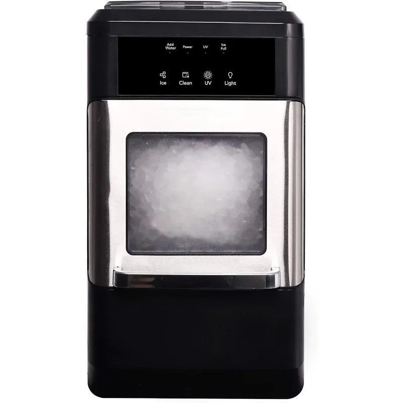 

EFIC235-AMZ Countertop Crunchy Chewable Nugget Ice Maker, 44lbs per day, Self Cleaning Function