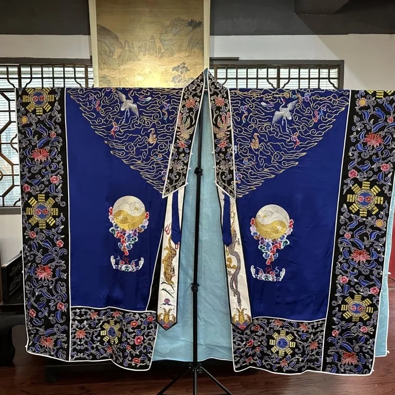 Four Seasons of Taoist Clothing Restoration of Qing Dynasty Wulong and Four Marshals Daoist Gaogong Dharma Clothing Daoist Robe