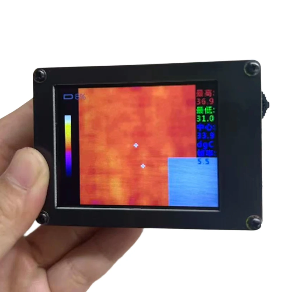 For Security Monitoring Fusion Imaging Thermal Imager Equipment Maintenance Thermal Imager Adjustable Emissivity