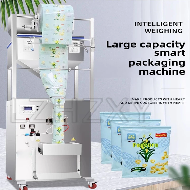 Automatic Quantitative Filling Machine for Granular Powder Tea and Grain Filling Packing Machine Double-scale Pack customized