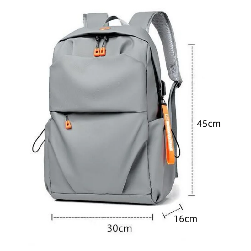 Men\'s Backpack Lightweight Laptop Bag Male Casual USB Business Youth Travel Backbag Teenage Outdoor Sport Bag Student Schoolbag