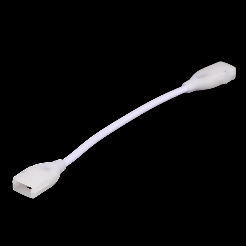 1 pz 220V EU LED Strip Plug per 360Led 12mm Light Strip Connector 2pin COB LED Strip Light Fix clip connettore accessori