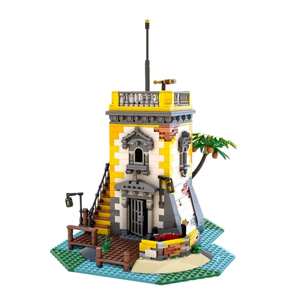 Imperial Outpost Remake Pirates Island Building Blocks MOC Eldorado Fortress Empire Soldier House Castle Architecture Model Toy